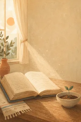 Faith and Hope Morning Window Background