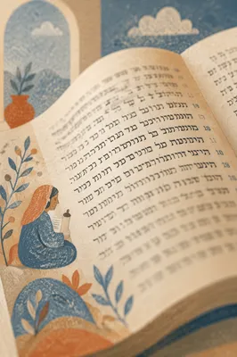 Open Scripture Page Faith Background