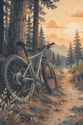 Hopeful Forest Trail Sunrise Journey Background