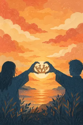 Sunrise Hope and Future Sea Background