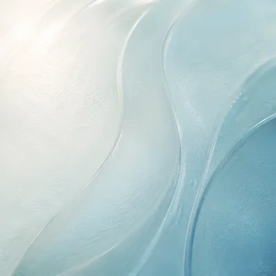 Soft Light Blue Frosted Glass Background