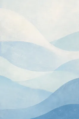 Soft Sky Blue Calming Abstract Background