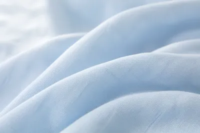 Soft Light Blue Fabric Background
