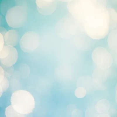 Soft Aqua Blue Bokeh Background