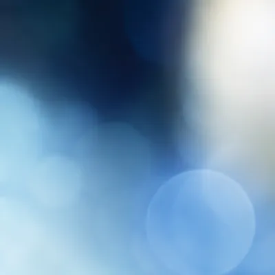 Soft Blue Abstract Bokeh Background