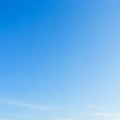 Soft Light Blue Clear Sky Background