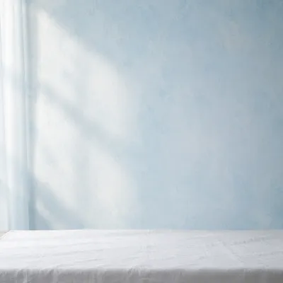 Soft Light Blue Minimal Background Scene