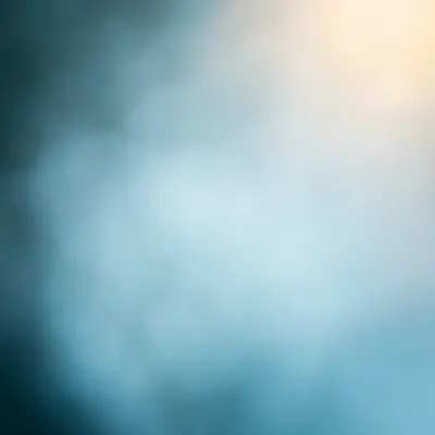 Soft Light Blue Calming Abstract Background