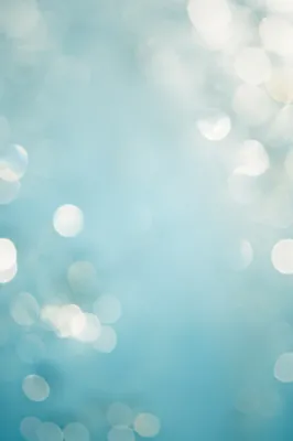 Soft Aqua Blue Bokeh Background