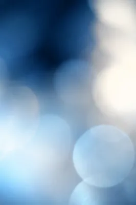Soft Light Blue Calming Bokeh Background