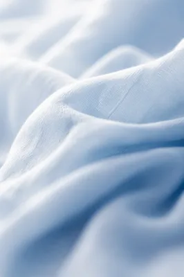 Soft Light Blue Fabric Background