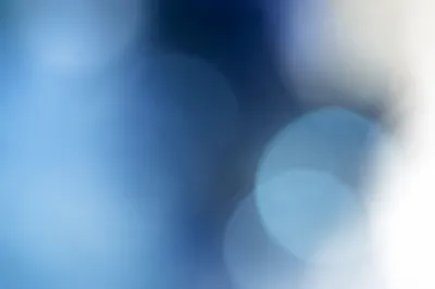 Soft Blue Bokeh Gradient Background