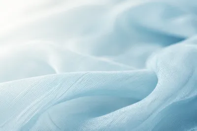 Soft Light Blue Fabric Background