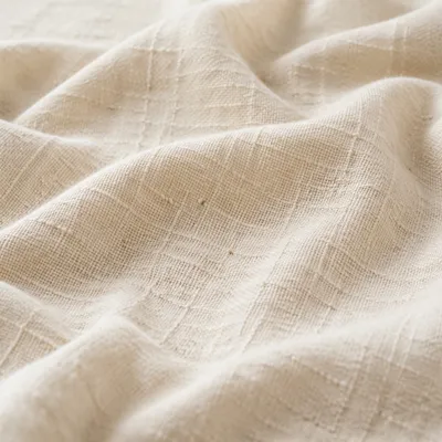 Neutral Cream Linen Texture Background