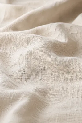 Neutral Cream Linen Texture Background