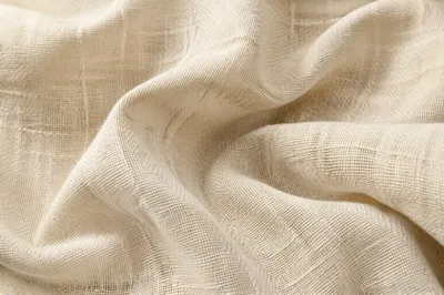 Neutral Cream Linen Texture Background