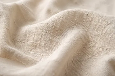 Neutral Cream Linen Texture Background