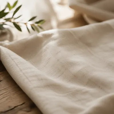 Neutral Cream Linen Texture Background