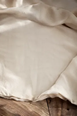 Cream Linen Fabric Rustic Background
