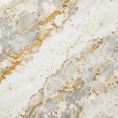 Luxury White Marble with Gold Veins