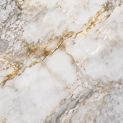 Luxury White Marble with Gold Veins