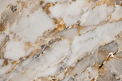 Luxury White Marble with Gold Veins