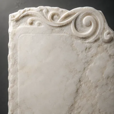 Clean White Marble Texture Background