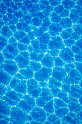 Shimmering Blue Pool Water Background