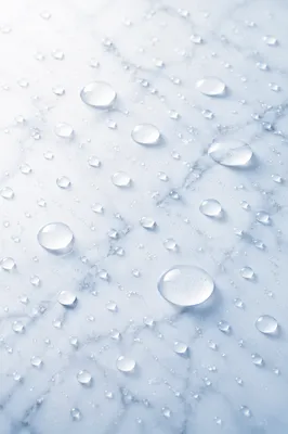 Clean White Marble Water Droplet Background
