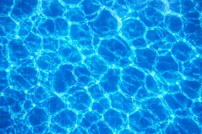 Shimmering Blue Pool Water Texture Background