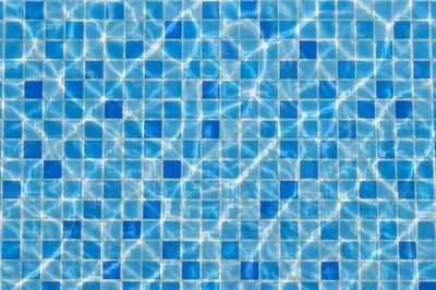 Calm Blue Mosaic Water Texture Background
