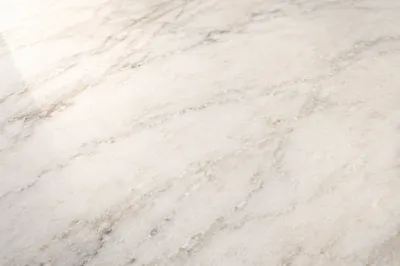 Clean White Marble Background with Soft Veining