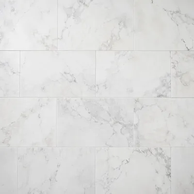 Clean White Marble Tile Background