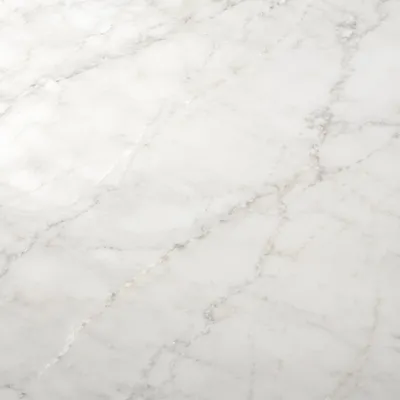 Clean White Marble Surface Background