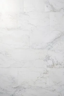 Clean White Marble Tile Background