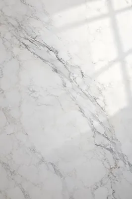 Clean White Marble Surface Background