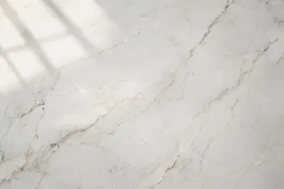 Clean White Marble Surface Background