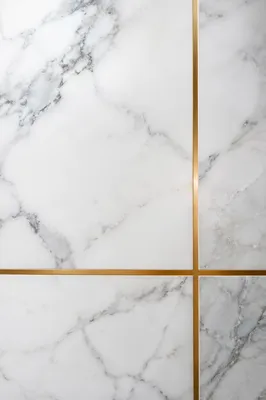 White Marble Background with Gold Cross Accent