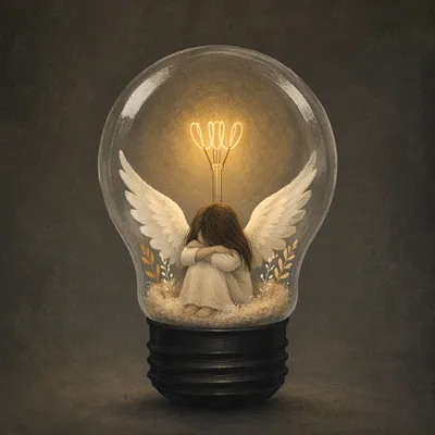 Rest for the Weary Light Bulb Background
