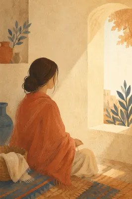 Weary Soul Resting in Gentle Light
