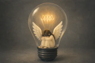 Rest for the Weary Light Bulb Background