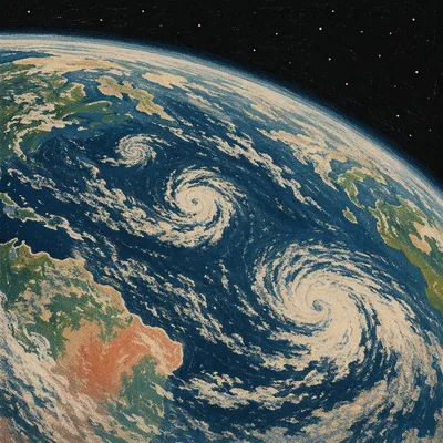 Globe From Orbit for Great Commission