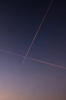 Minimal Twilight Sky Cross Background