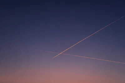 Minimalist Twilight Sky Cross Background