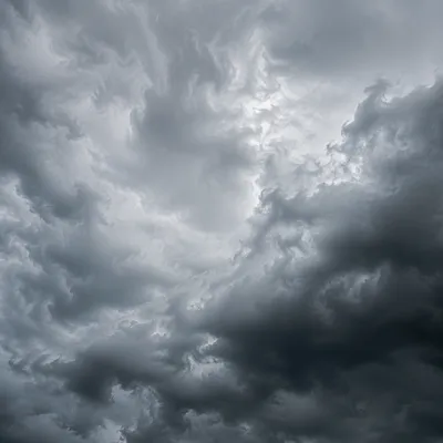 Moody Overcast Storm Cloud Background