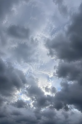Moody Overcast Cloudy Sky Background