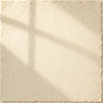 Parchment Paper with Soft Cross Shadow