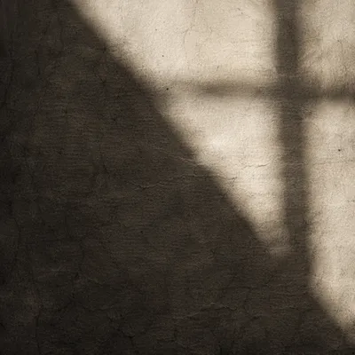 Aged Parchment Cross Shadow Background