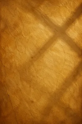 Aged Parchment Background with Cross Shadow