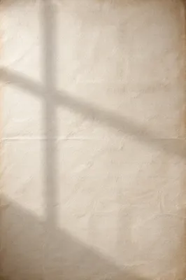 Aged Parchment Background with Soft Cross Shadow
